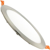 Plafoniera superslim rotonda ARGENTO 18W 6000K