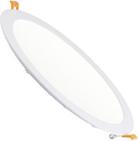 Plafoniera superslim rotonda BIANCA 24W 6000K FORO Ø280MM
