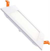 Plafoniera superslim quadrata 12W BIANCA 4000K