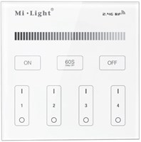 Dimmer touch monocolore 4 zone Mi-Light