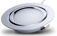 Faretto incasso cromato 3W 3000K DIMMERABILE FORO Ø60MM - FINE SCORTE