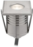 Faretto subacqueo Inox quadrato 3W 4000K