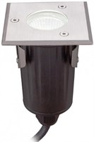 Faretto calpestabile Inox quadrato 5W 4000K ip68