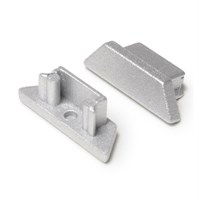 KIT 2 TAPPI DI CHIUSURA GRIGIO PER PROFILO AV7016XIAA