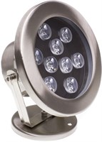 Faretto da superficie Inox 9x1W RGB