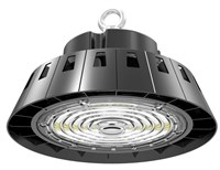 UFO high bay POTENZA 60W/80W/100W CCT SEL. 4000K/5000K/5700K 160Lm/W DRIVER LIFUD garanzia 5 anni 0-