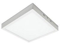 Plafoniera quadrata 20W 3000K UGR19 led osram 22,5x22,5cm