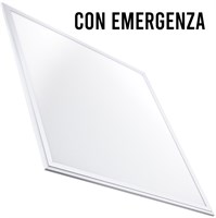 Pannello led 60x60cm ALTA LUMINOSITA' 40W 4000K 5200lm DRIVER LIFUD EMERGENZA