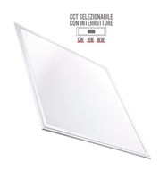 Pannello led 60x60cm 40W CCT selezionabile flicker free