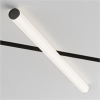 Tubo led NERO binario 48V 12W 3000K 360° L.600mm DIMMERABILE