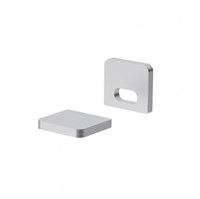 KIT 2 TAPPI SILVER CON FORO PER PROFILI COD. AV6985XIAA/ AV6986XIAA