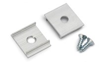 Kit 2 ganci in alluminio per profili AV5852XIAA e AV3592XIAA