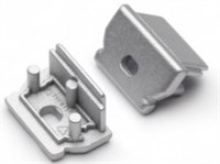 KIT 2 TAPPI GRIGIO CON FORO PROFILI AV3600XIAA E AV3603XIAA