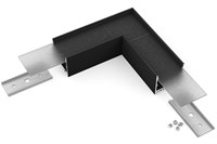 Connettore angolare 90° NERO PER PROFILO AV5201XIAA