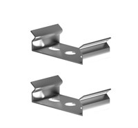 kit 2 ganci inox per profili av7912xiaa e av7913xiaa