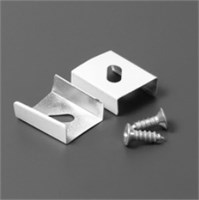 KIT 2 GANCI NERO MODELLO Z PIATTO