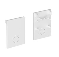 KIT 2 TAPPI BIANCHI PER BINARIO 48V MINI COD. AV7146XIAA