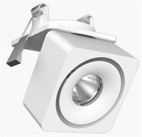 Faretto cubo da incasso orientabile 8W 4000K
