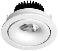 Faretto da incasso orientabile 11W 4000K driver philips