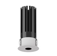 Faretto da incasso 10W 3000K 24° CRI>92 FORO Ø40MM