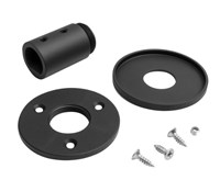 BASE NERA PER Binario 24V MICRO ROTONDO COD. AV8051XIAA
