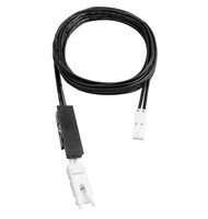 PLUG DI ALIMENTAZIONE 2in1 NERO PER ALIMENTARE FARETTI SPOT E STRIP PER BINARI MICRO 24VAV8050XIAA/A