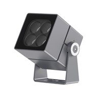 Faro giardino orientabile antracite 9W IP65 3000K con staffa 40° 24v