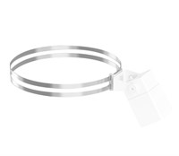 Kit fissaggio su tronco d'albero per fari giardino orientabili CUBO
