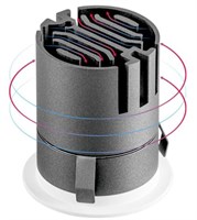 Faretto da incasso NERO 3W 3000K 15° CRI>90 UGR