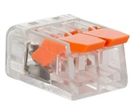 PACK 20PZ CONNETTORI RAPIDI 2 CONTATTI PER CAVI 0,08-4mm (CONFEZIONE 20pz)