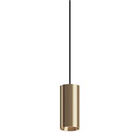 Lampada cilindro a sospensione ORO CORTO 7W PER binario 48V 3000K 36° DIMMERABILE