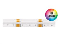 Strip led COB RGB+4000K 19,2W/mt 24V 12mm IP20