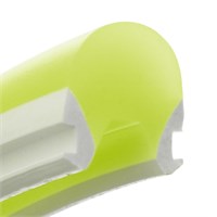 Guaina in silicone verde chiaro 8x10mm - rolla 50mt
