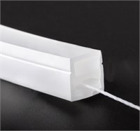TUBO SILICONE 1212 IP65 PER STRIP MAX. 8MM MIN. 120LED/MT  ROLLA 20MT