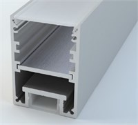 Profilo in alluminio da appoggio componibile 2mt