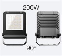 Proiettore LED Lumileds 200W CCT 3000K-4000K-6500K 90° IP65 32000Lm