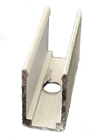 CLIP DI FISSAGGIO IN ALLUMINIO PER FLEX 0612 / 0613