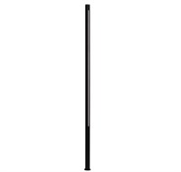 Paletto led da giardino nero opaco 18W 3000K IP65 120cm LINEA picchetto incluso
