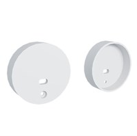 Kit 2 tappi bianchi per profilo AV8448XIAA