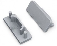 KIT 2 TAPPI DI CHIUSURA GRIGIO