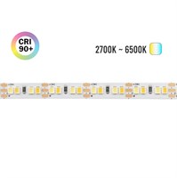 Strip led 2835 IP20 14W/mt (a colore) 24V CCT 2700K-6000K 10 metri freecut