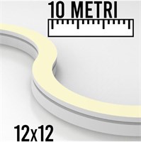 FLEX NEON 1212 FLAT SIDE VIEW 3000K 15w/MT IP67 TAGLIO 1CM