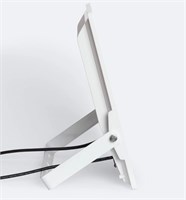 Proiettore slim bianco 200W IP65 4000K 90° 30000Lm IK08 dimmerabile TRIAC