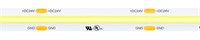 Strip led COB IP65-TR 3000K 10W/mt 24V CRI90 PCB 10,5mm