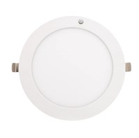 Plafoniera 18W SENSORE PIR CCT selezionabile 3000K-4000K-6000K incasso regolabile IP20