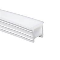 COVER OPACA IN SILICONE DA 20 METRI PER STRIP LED MAX. 10mm 16x16mm