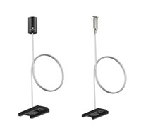 Kit 2pz cavo di sospensione 4MT + rosone per binario 48V AV6000XIAA E AV7145XIAA