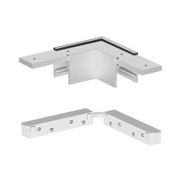 Connettore angolare bianco 90° per binario 48V AV7146XIAA
