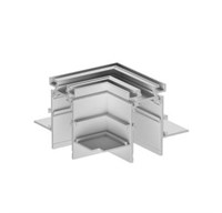 Connettore angolare orizzontale binaco 90° per binario 48V AV6627XIAA
