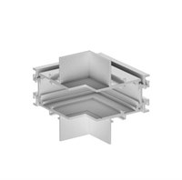 Connettore angolare VERTICALE binaco 90° per binario 48V AV6627XIAA